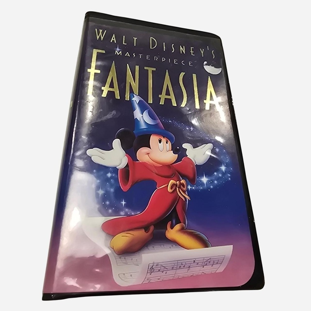 Walt Disney Masterpiece Fantasia Rare Black Diamond Edition -1991